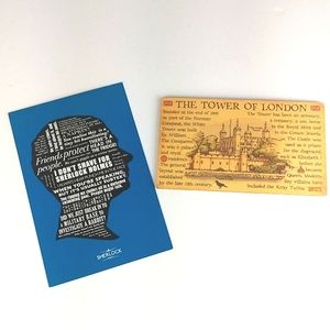 British Postcards Bundle of 2 Sherlock